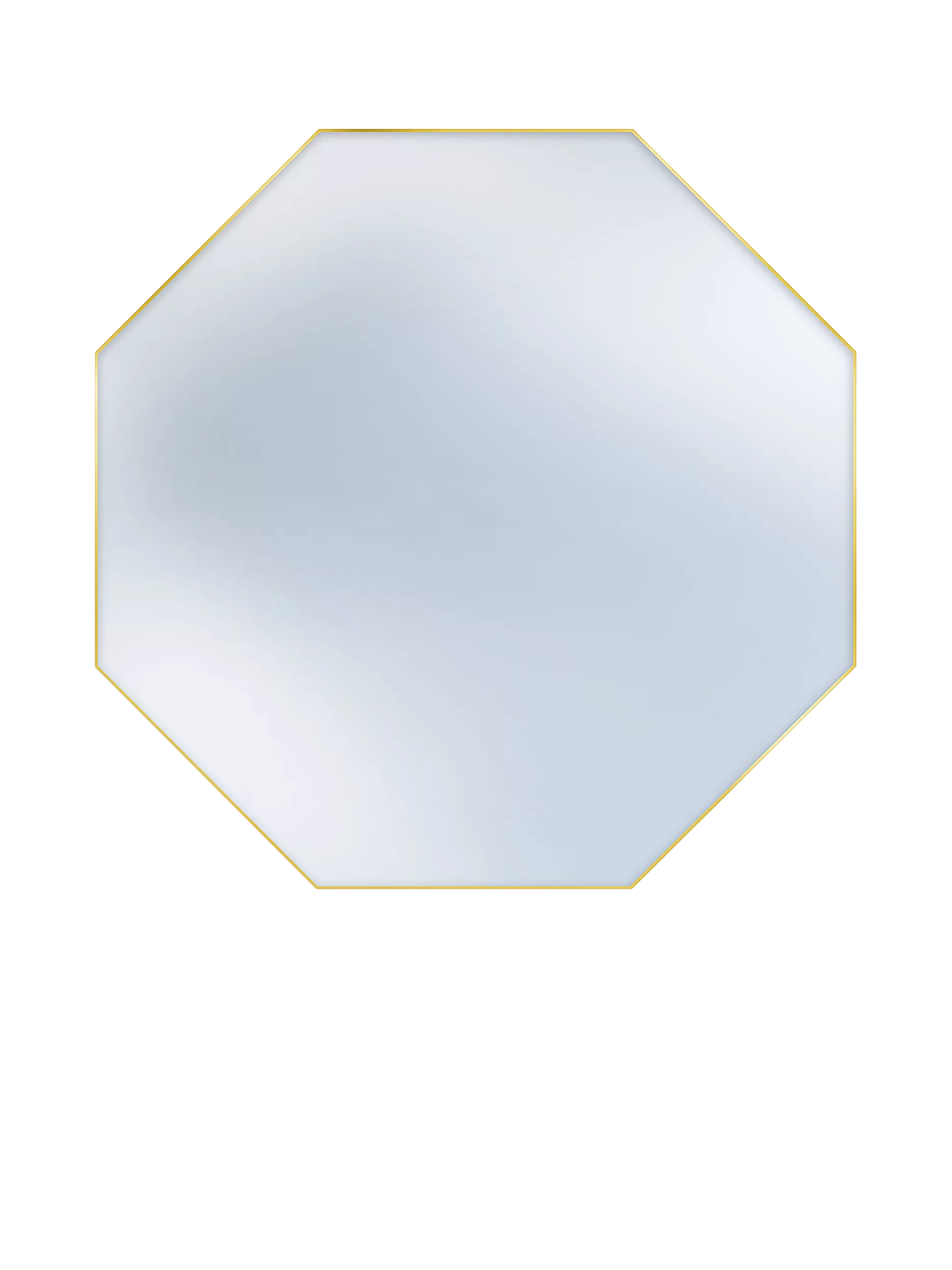 hib. Fusion Octagon Bathroom Mirror 50cm x 50cm