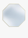 hib. octagon bathroom mirror Fusion brass effect 50x50cm - British product