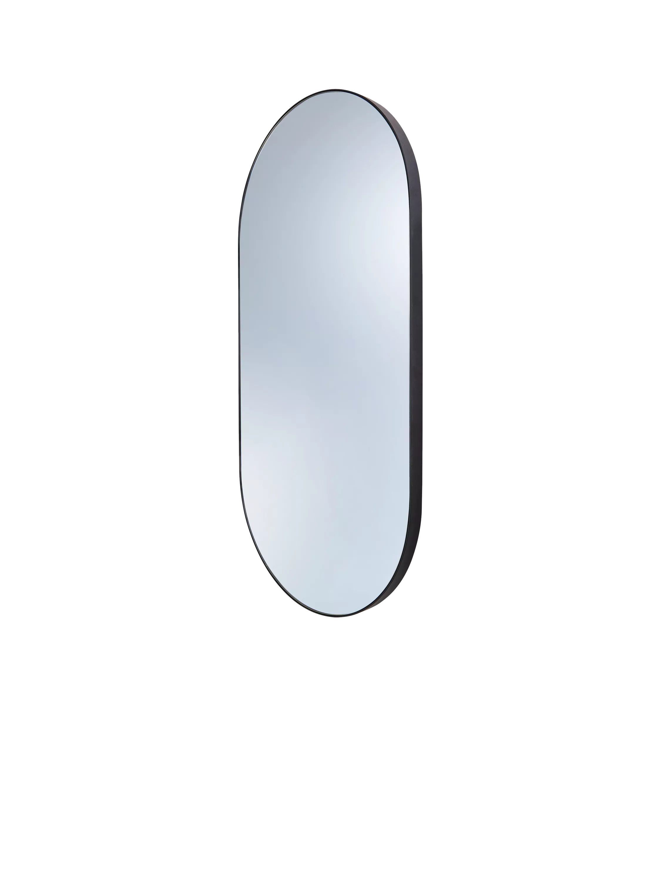 hib Fusion Pill bathroom mirror 40cm, imported from the UK
