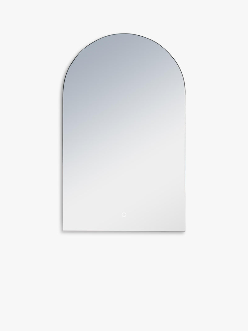 John Lewis Halo Arch illuminated bathroom mirror 80x50cm, UK version