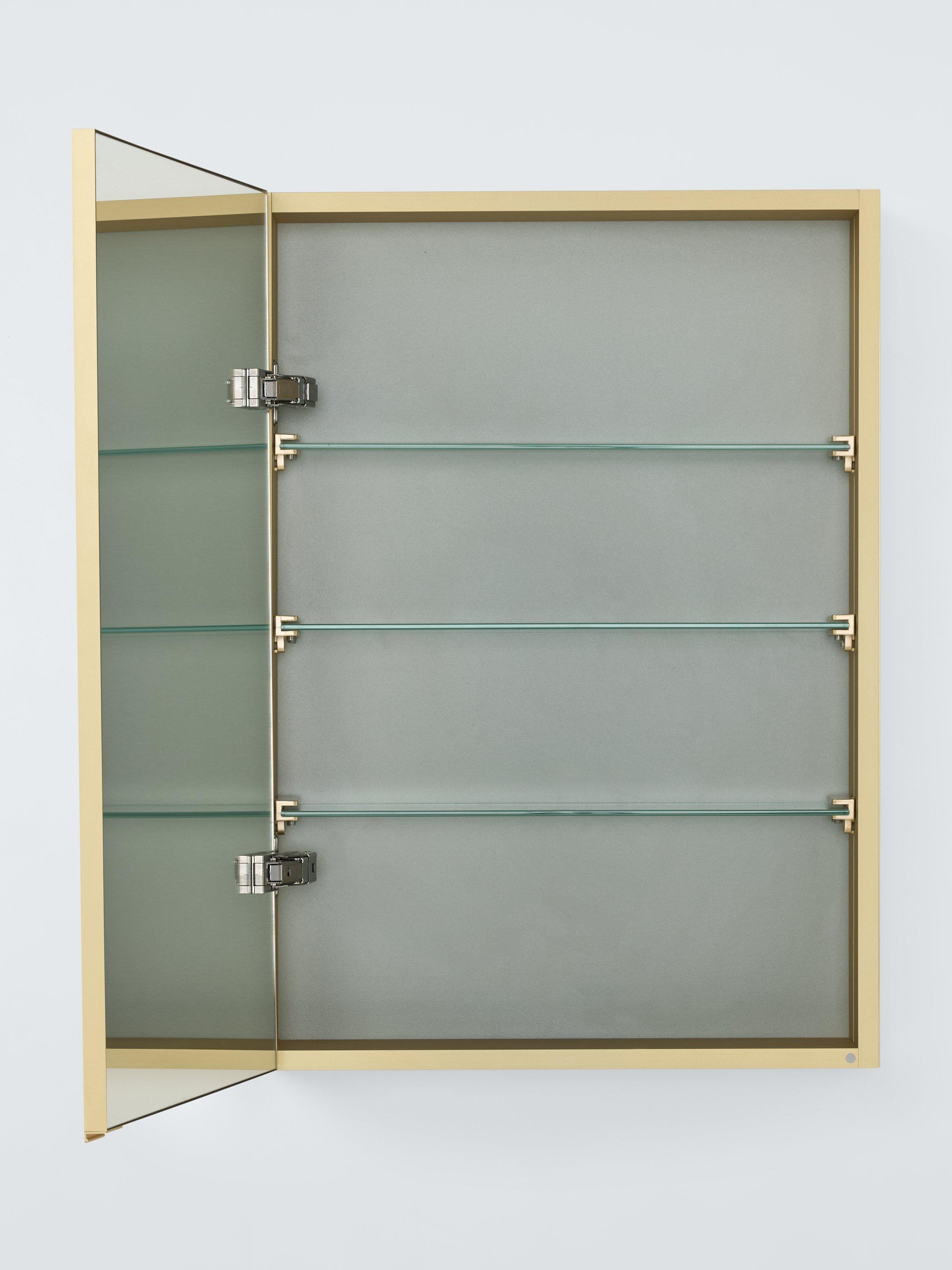John Lewis mirrored bathroom cabinet 70x50cm, imported from the UK