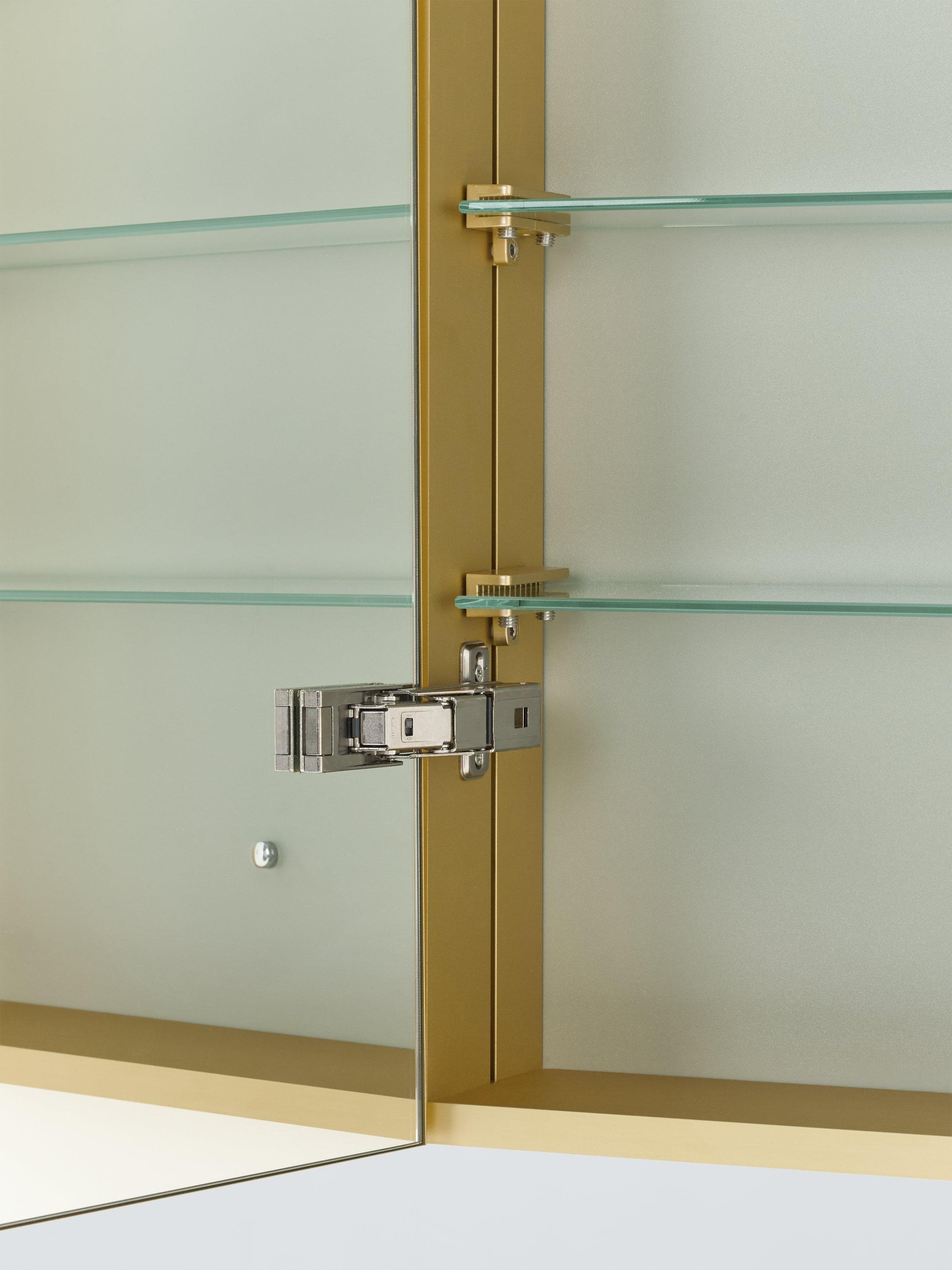 John Lewis mirrored bathroom cabinet 70x50cm, imported from the UK