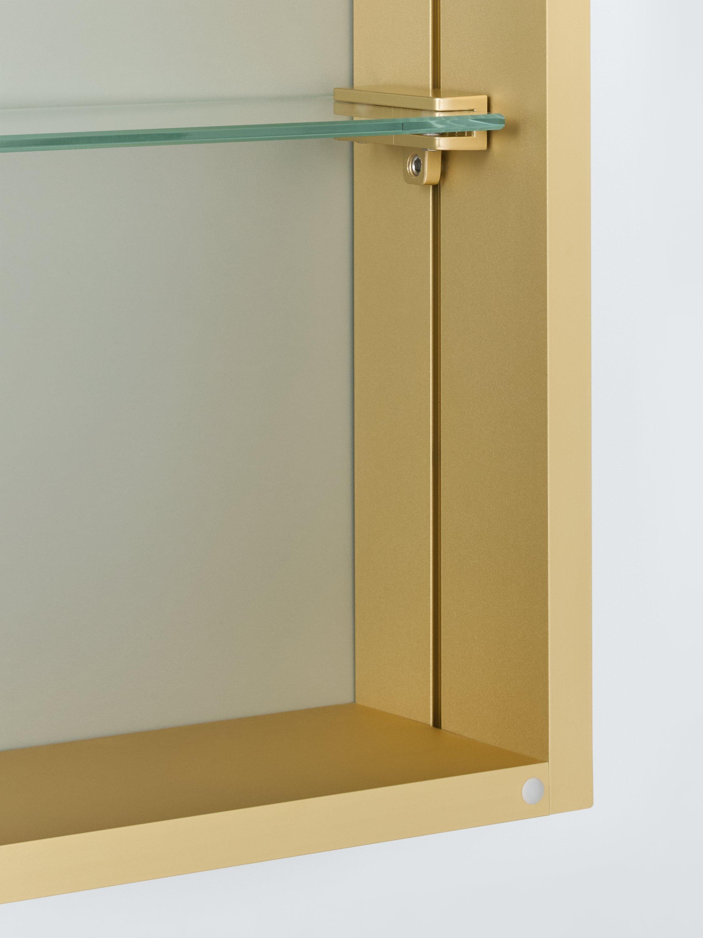 John Lewis mirrored bathroom cabinet 70x50cm, imported from the UK