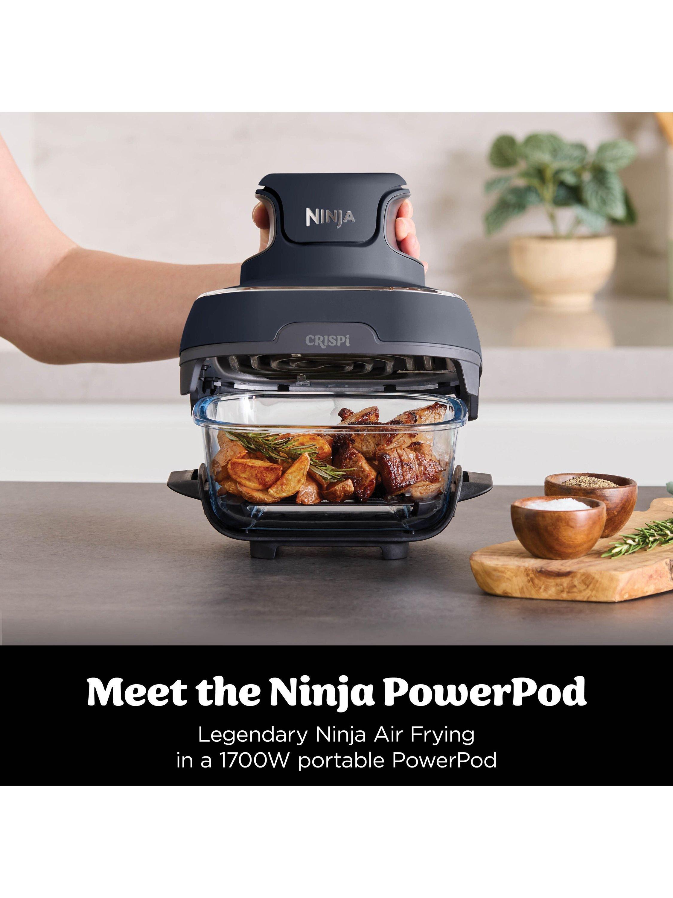 Ninja CRISPi portable air fryer glassware 4.5L, imported from the UK
