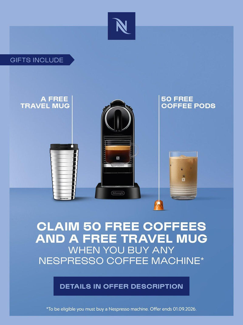 Nespresso CitiZ coffee pod machine, UK version