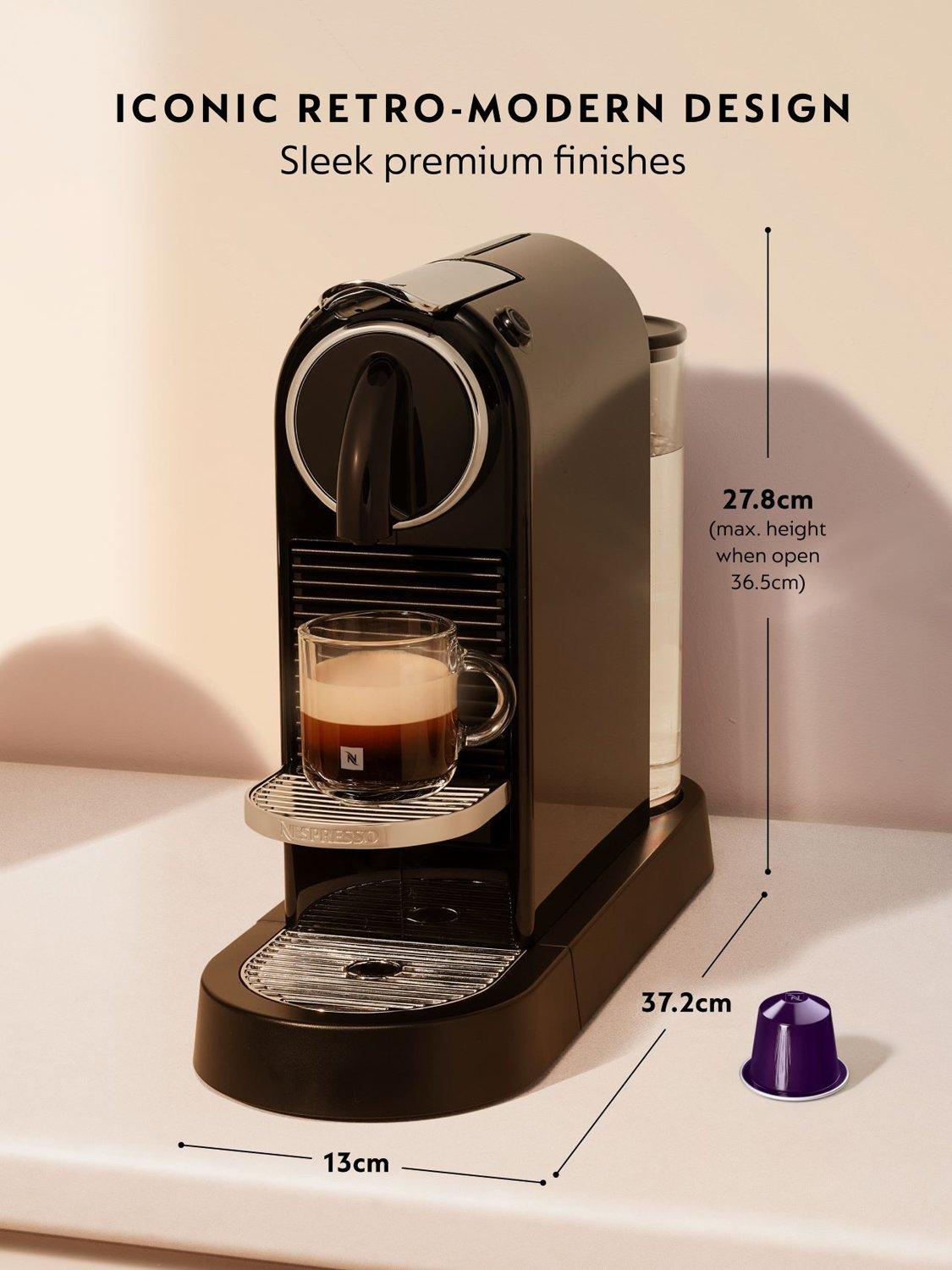 Nespresso CitiZ coffee pod machine, UK version