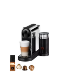 Nespresso CitiZ Platinum coffee machine with Aeroccino (British brand)