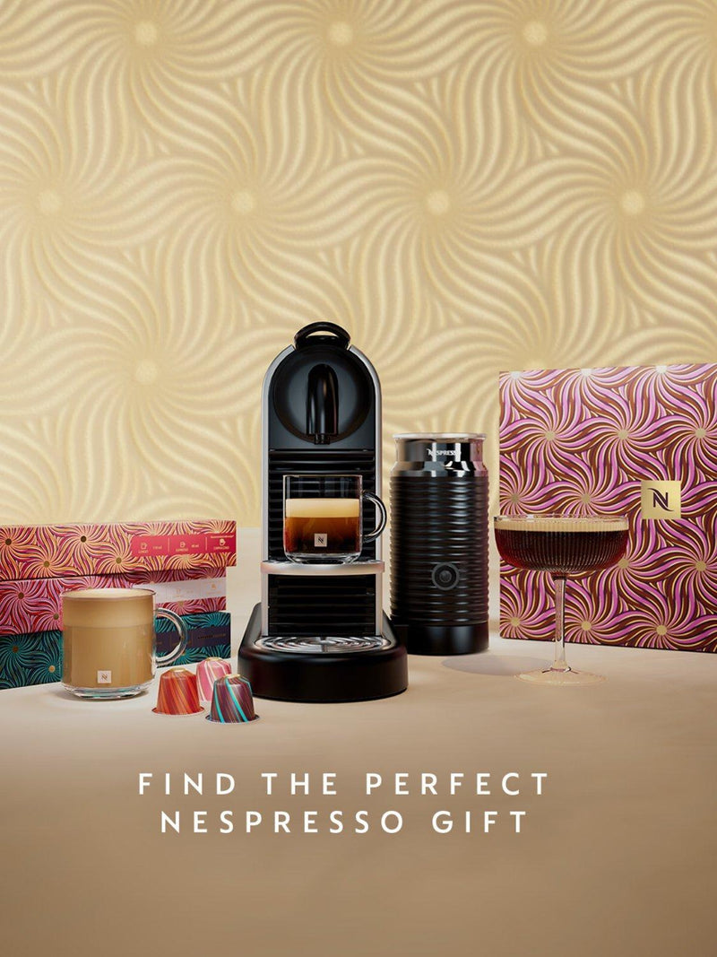 Nespresso CitiZ Platinum coffee machine with Aeroccino (British brand)