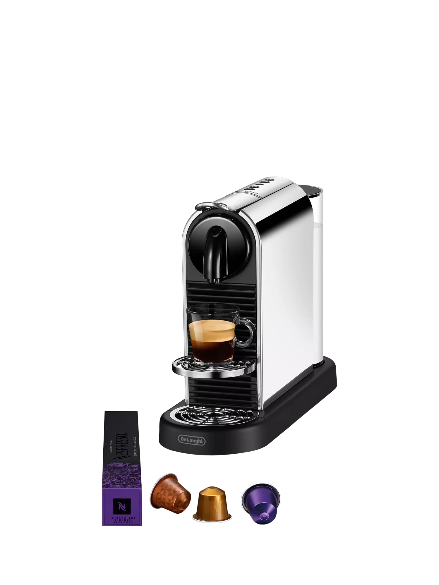 Nespresso CitiZ Platinum coffee pod machine - British product
