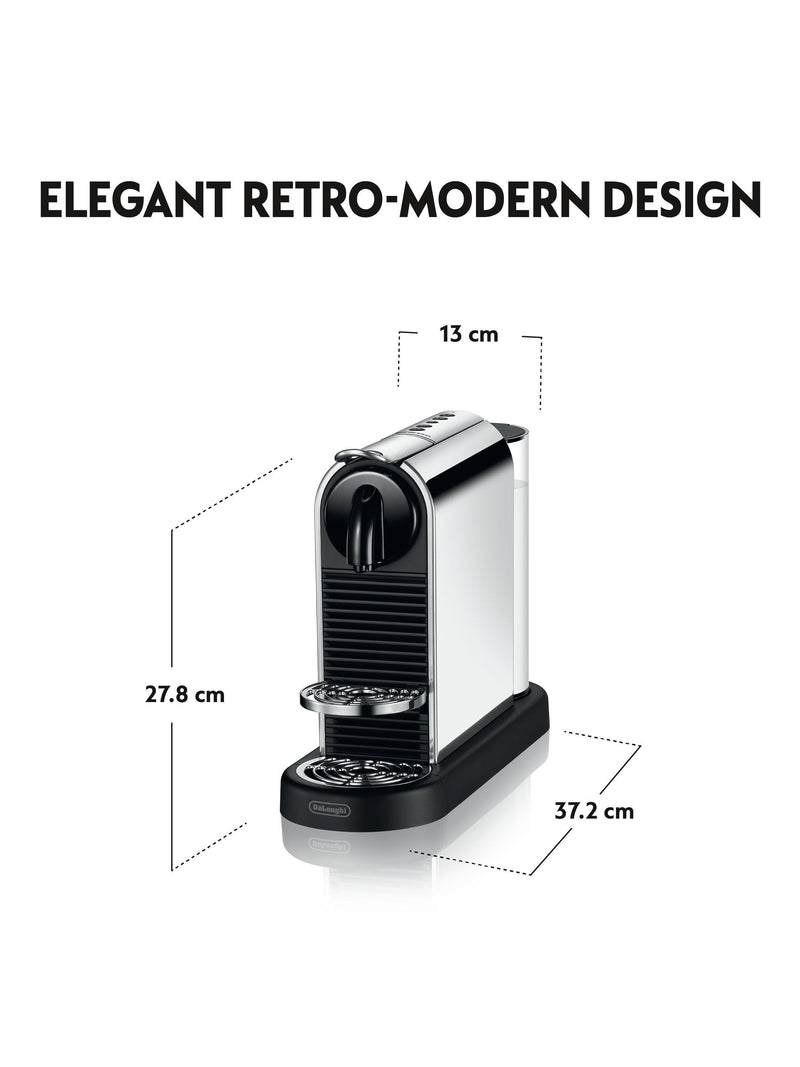 Nespresso CitiZ Platinum coffee pod machine - British product
