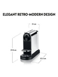 Nespresso CitiZ Platinum coffee pod machine - British product