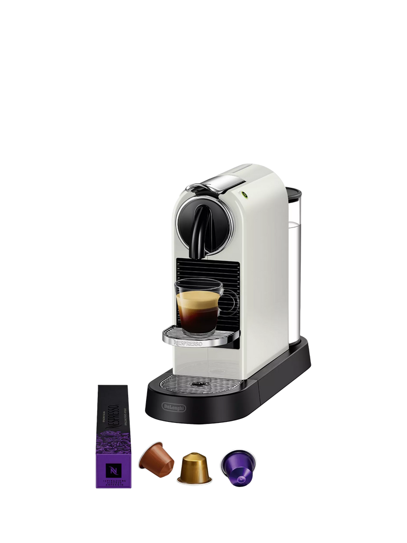 CitiZ Coffee Pod Machine by De'Longhi, White