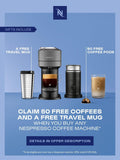 Nespresso Vertuo Next coffee machine with Aeroccino frother (British brand)