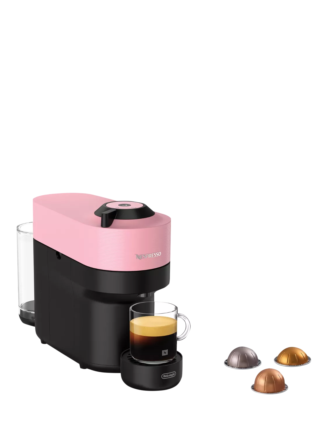 Vertuo Pop Coffee Pod Machine by De'Longhi, Candy Pink