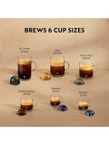 Nespresso Vertuo Pop Plus silver coffee machine - British product