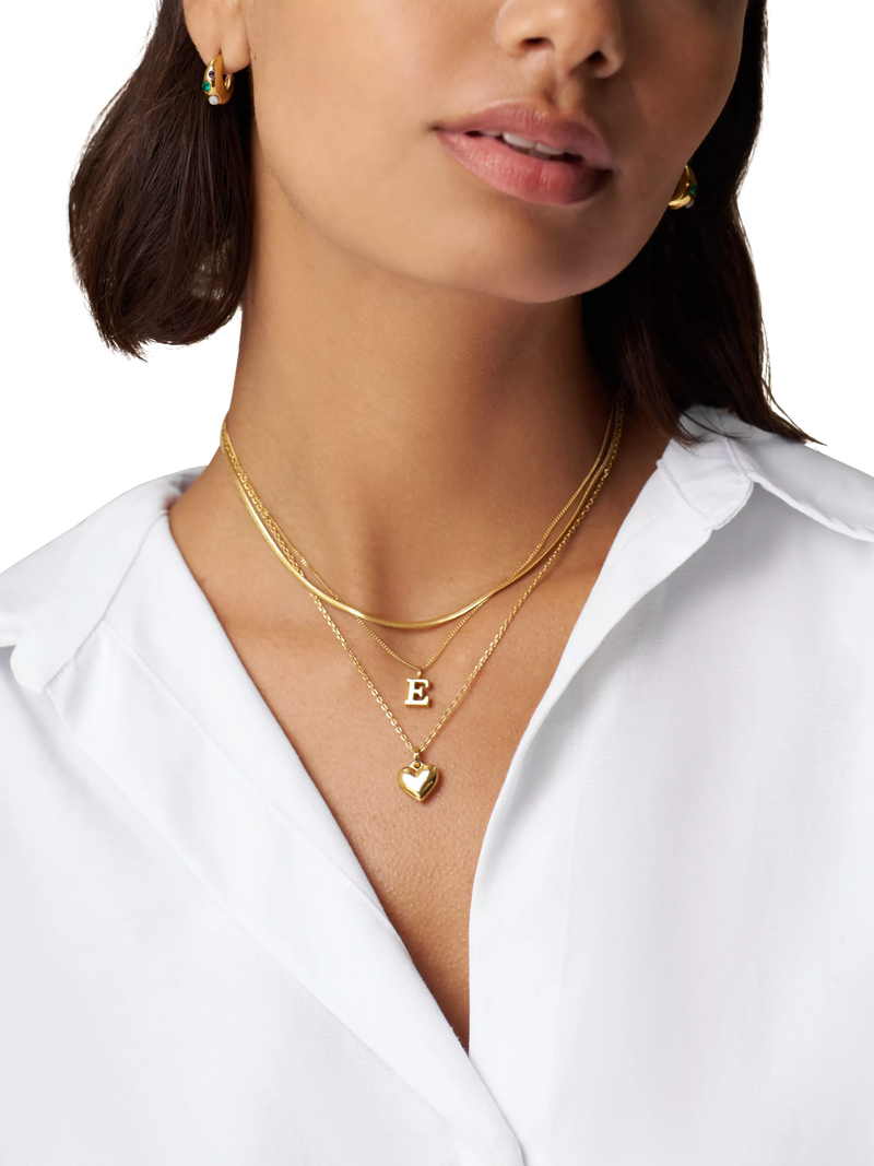 Orelia gold snake chain necklace, imported from the UK