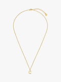 Orelia initial necklace pale gold waterproof giftbox, UK version