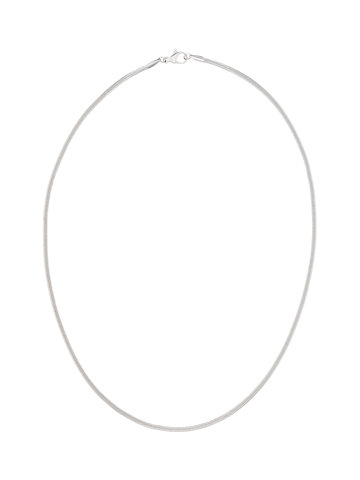 Orelia snake chain necklace silver, imported from the UK