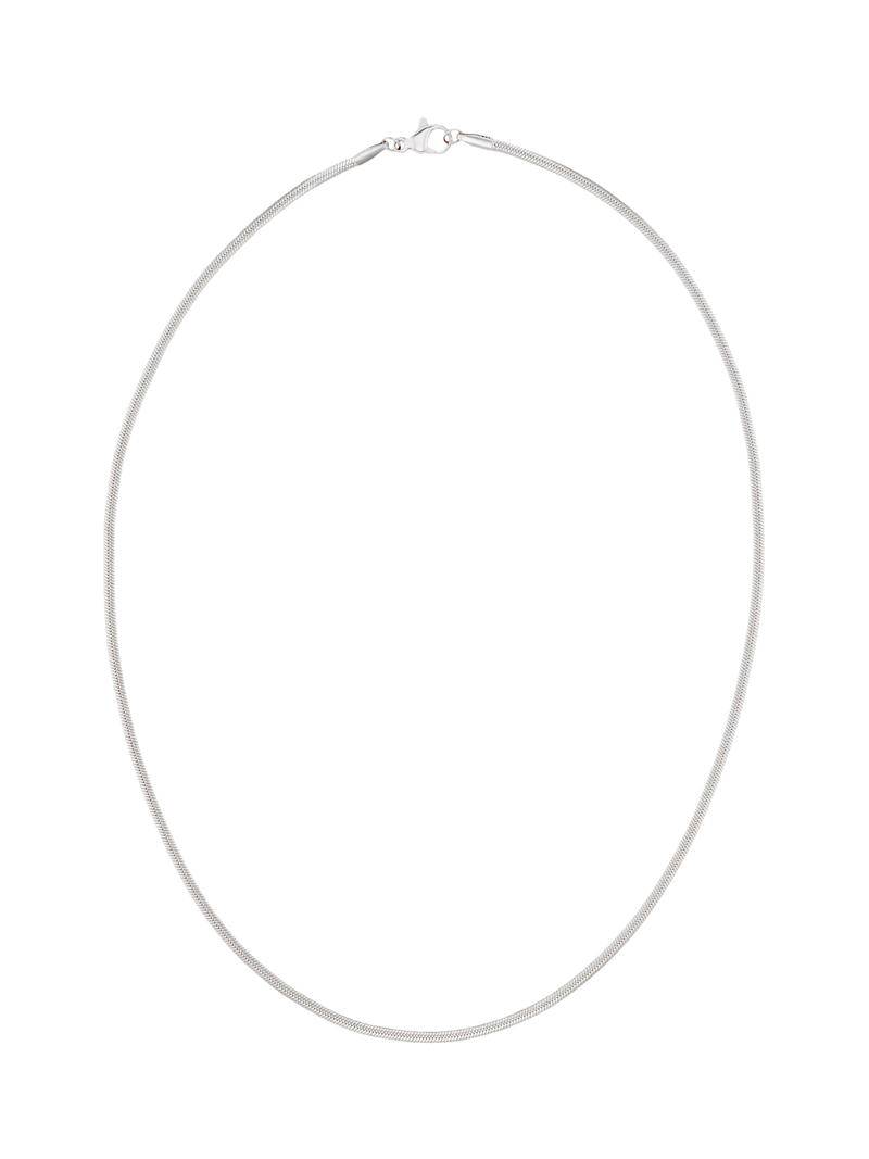 Orelia snake chain necklace silver, imported from the UK