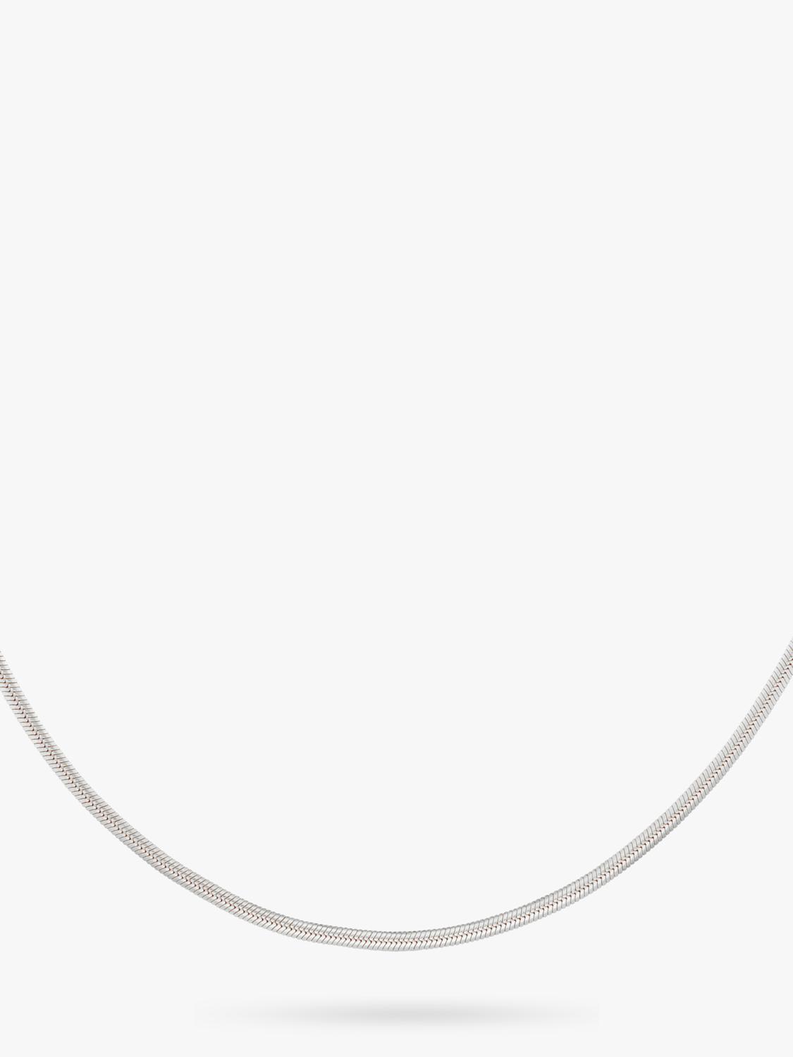 Orelia snake chain necklace silver, imported from the UK