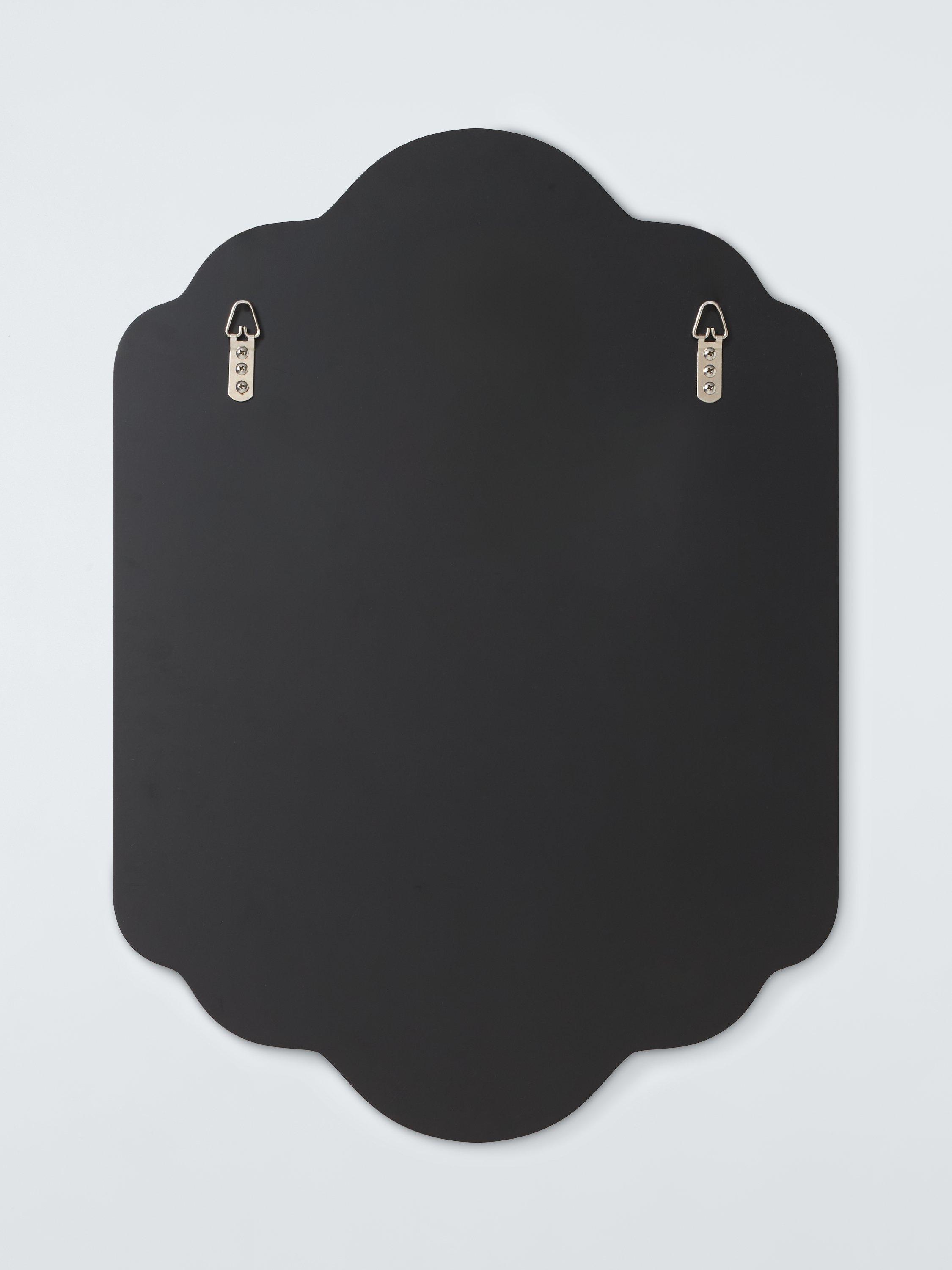 John Lewis scallop bevelled glass wall mirror 70x50cm, imported from the UK
