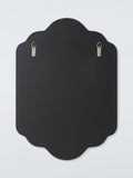 John Lewis scallop bevelled glass wall mirror 70x50cm, imported from the UK