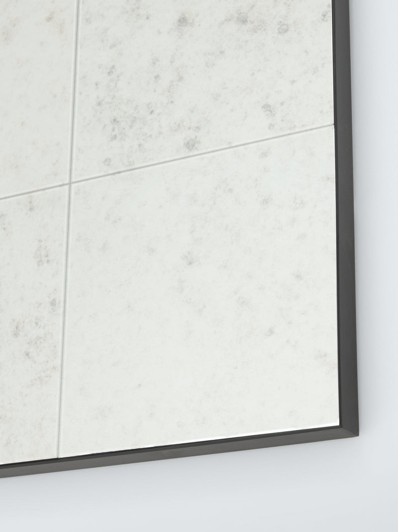 John Lewis Antique Tile Glass Rectangular Wall Mirror 90x70cm (British brand)