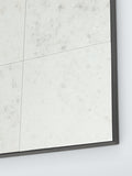 John Lewis Antique Tile Glass Rectangular Wall Mirror 90x70cm (British brand)