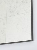 John Lewis Antique Tile Glass Rectangular Wall Mirror 90x70cm (British brand)