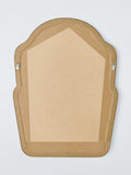 John Lewis farmhouse overmantel mirror 80x60cm walnut - British product