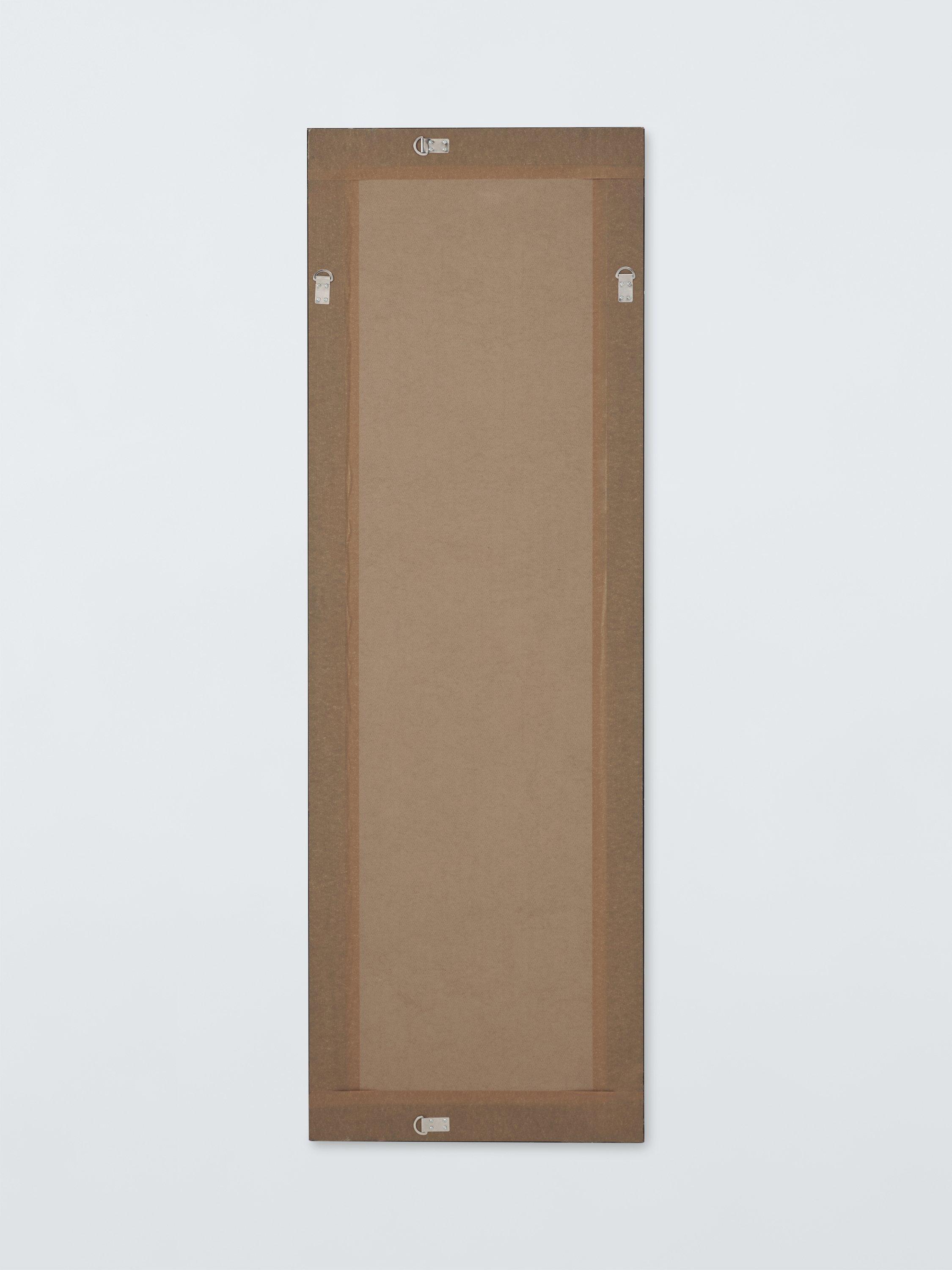 John Lewis Georgian rectangular mirror 180x60cm black, UK version