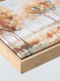 John Lewis Autumn Trees framed canvas print set 30x30cm - British product