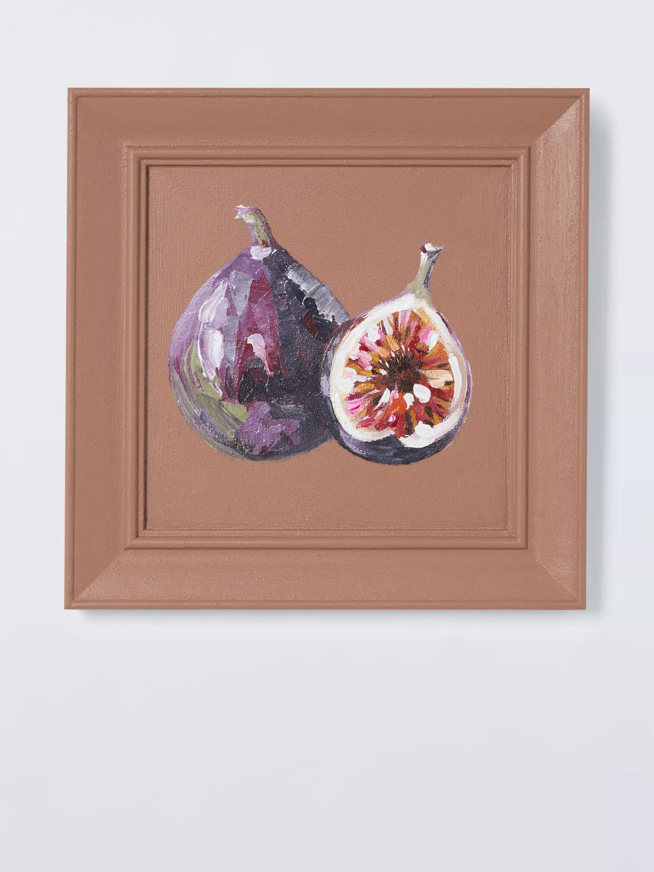 John Lewis wall art Fig hand painted 30x30cm, UK version
