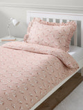 John Lewis floral posy duvet set single pink (British brand)