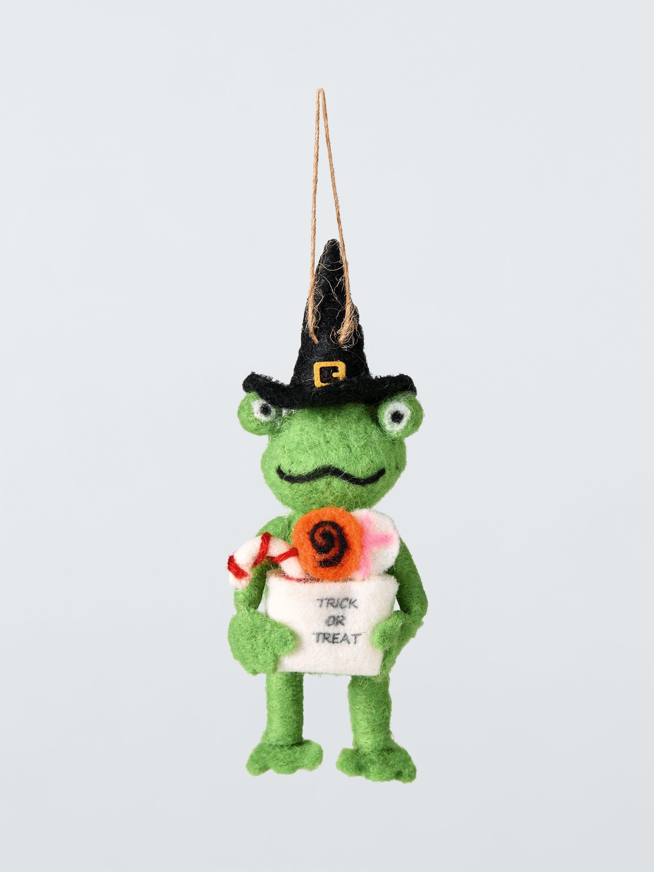 Halloween Frog Felt Hanging Decoration