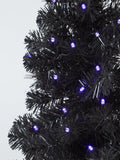 John Lewis black pre-lit potted Halloween tree H50cm, UK version