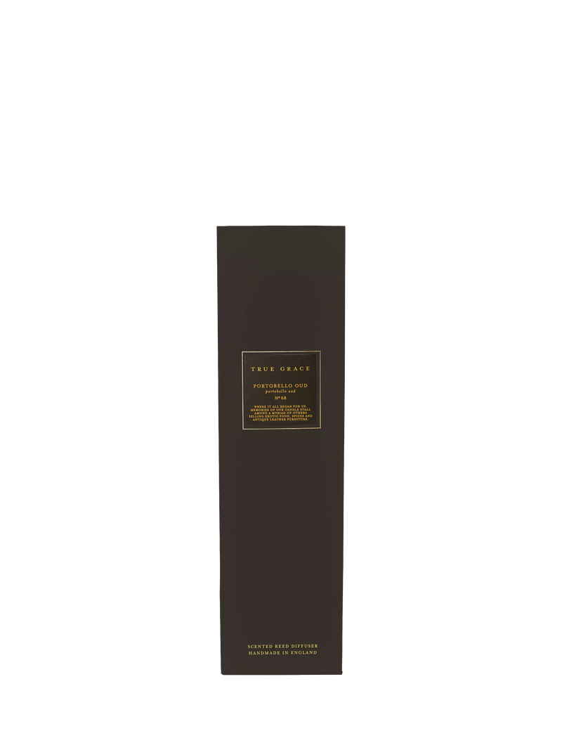 True Grace Portobello Oud reed diffuser 200ml, UK version