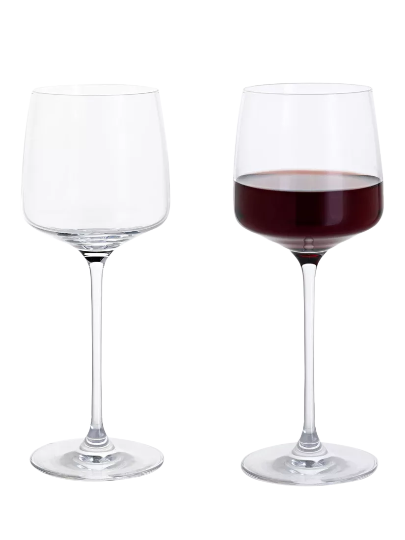 Dartington Crystal Elevate wine glass, clear, set of 2, 470ml - British product