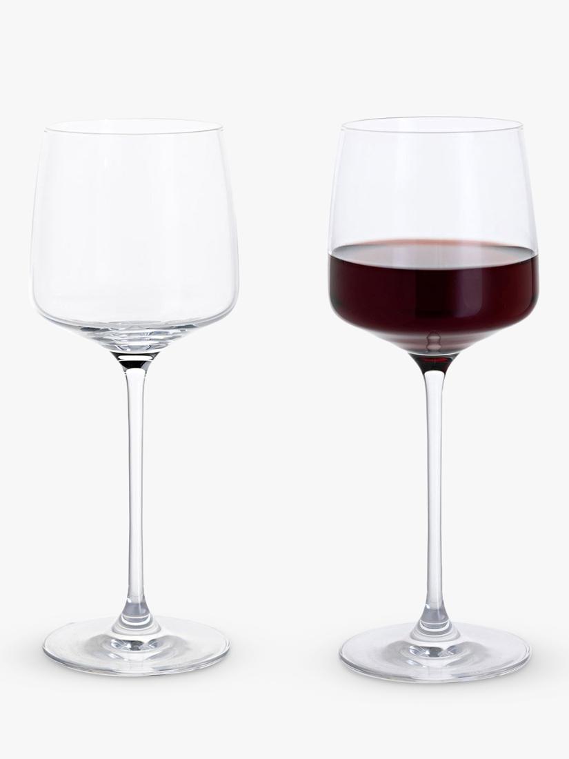 Dartington Crystal Elevate wine glass, clear, set of 2, 470ml - British product