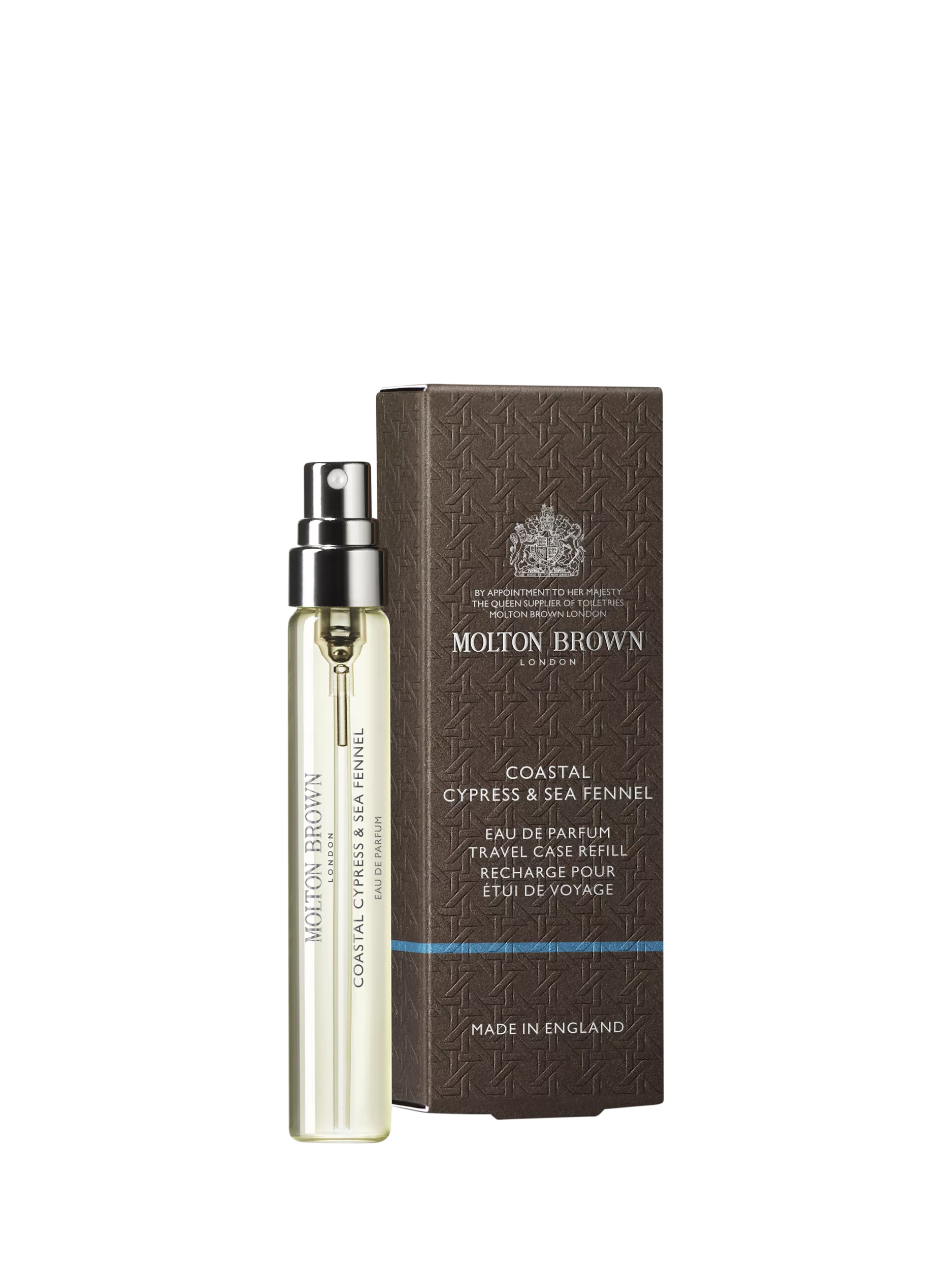 Molton Brown Coastal Cypress & Sea Fennel Eau de Parfum travel refill 7.5ml, UK version