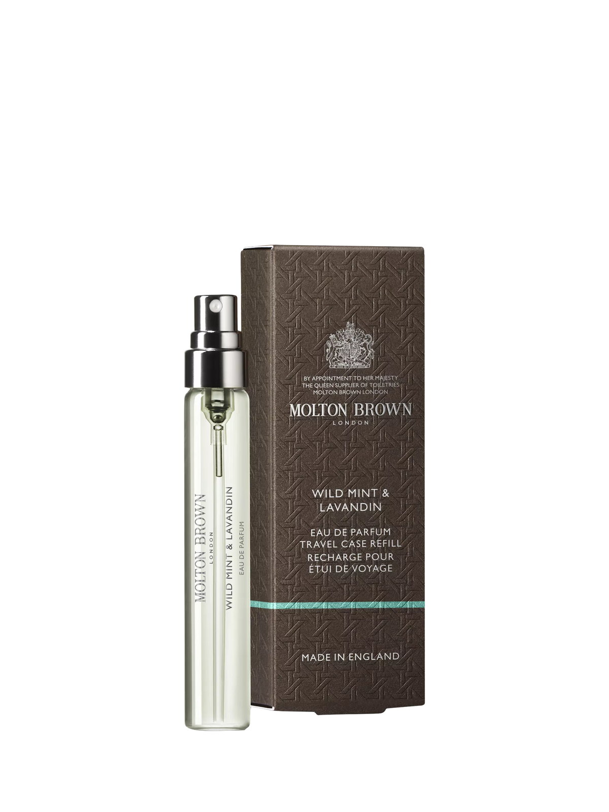 Molton Brown Eau de Parfum travel case refill 7.5ml, imported from the UK