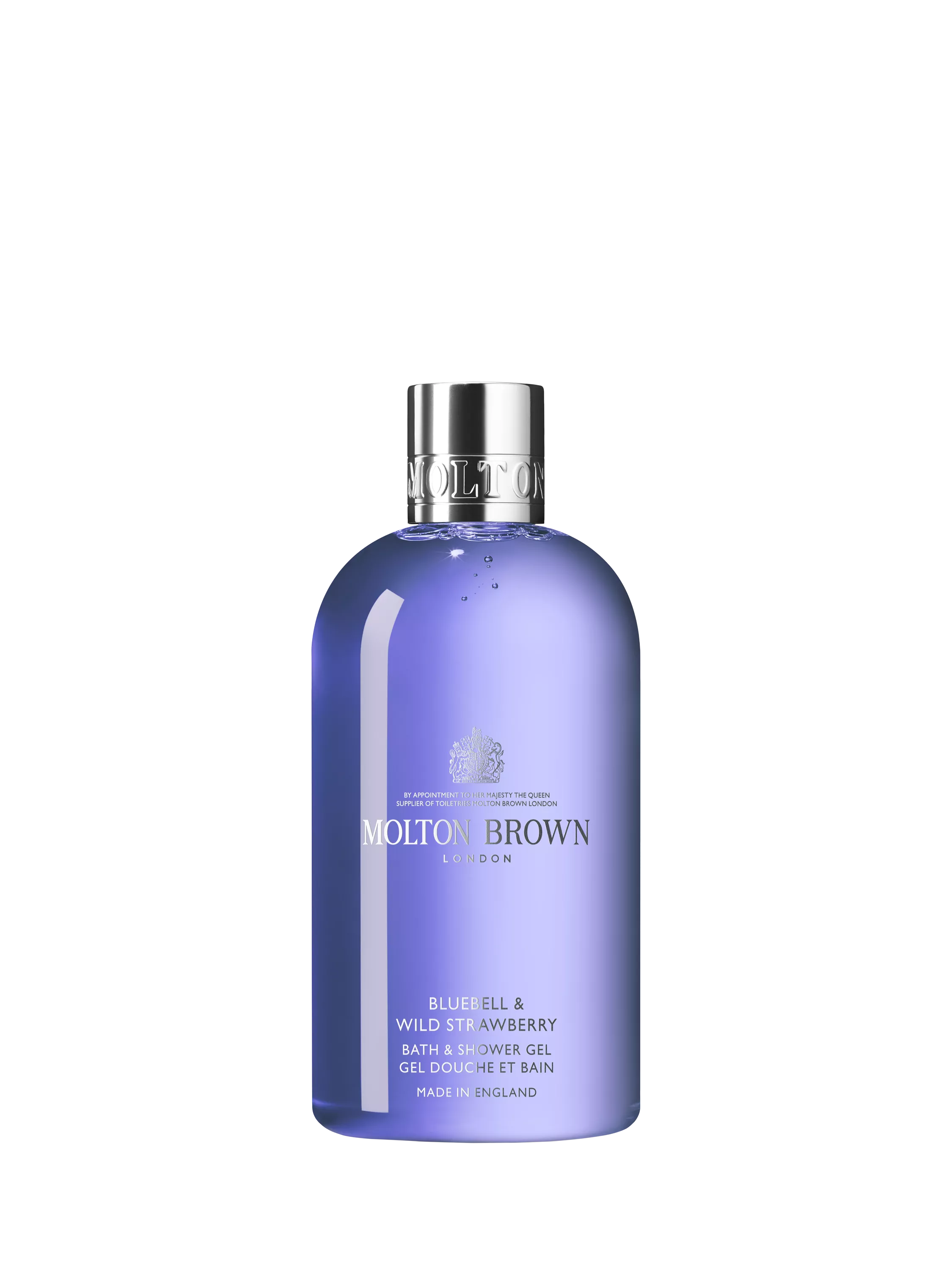 Molton Brown Bluebell & Wild Strawberry bath and shower gel 300ml (British brand)