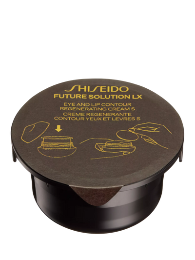 John Lewis Shiseido Future Solution LX Eye And Lip Total Regenerating Cream Refill 17ml- Buy online at McGrocer