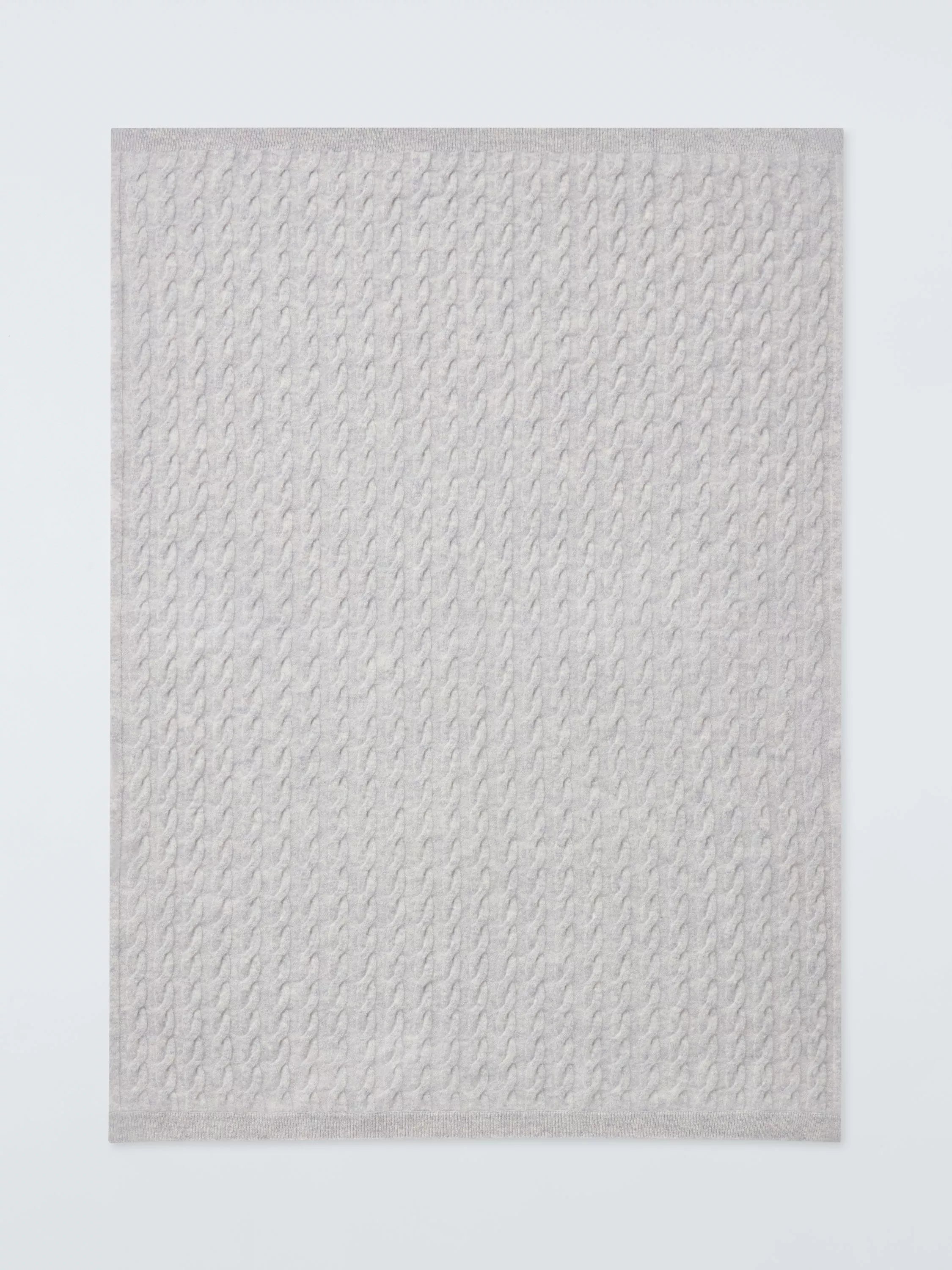 John Lewis cashmere baby blanket grey, imported from the UK