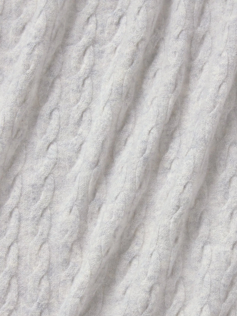 John Lewis cashmere baby blanket grey, imported from the UK