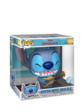 Disney Stitch Figure with Ukulele 24.5cm - British product