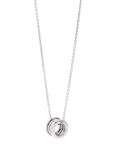 John Lewis Bvlgari B.zero1 18ct White Gold Pendant Necklace, 40.5cm- Buy online at McGrocer