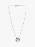 Pre-loved Bvlgari B.zero1 pendant necklace 18ct white gold, imported from the UK