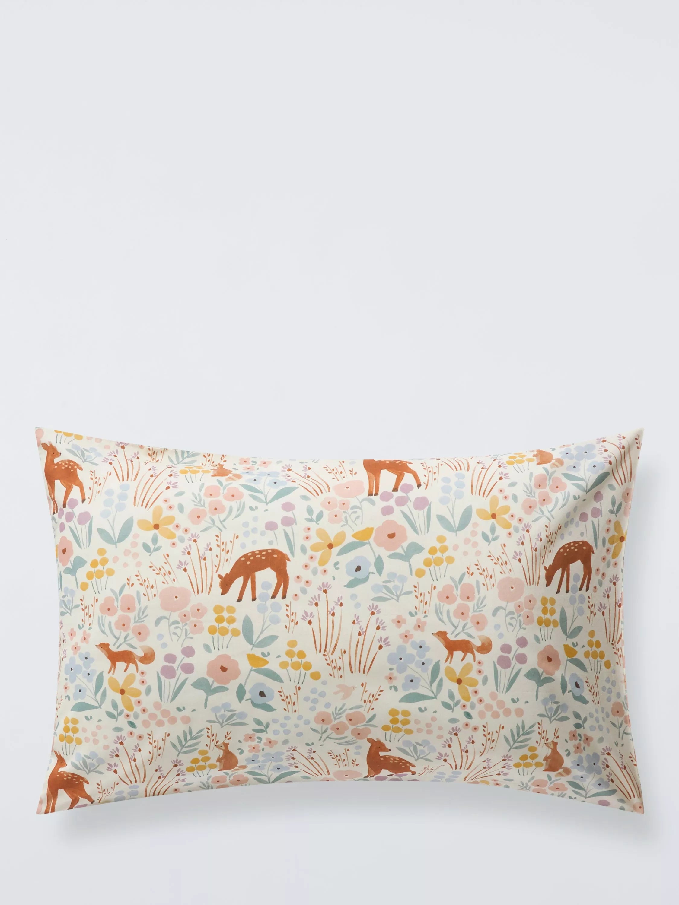 John Lewis pink reversible duvet set for cotbed - British product
