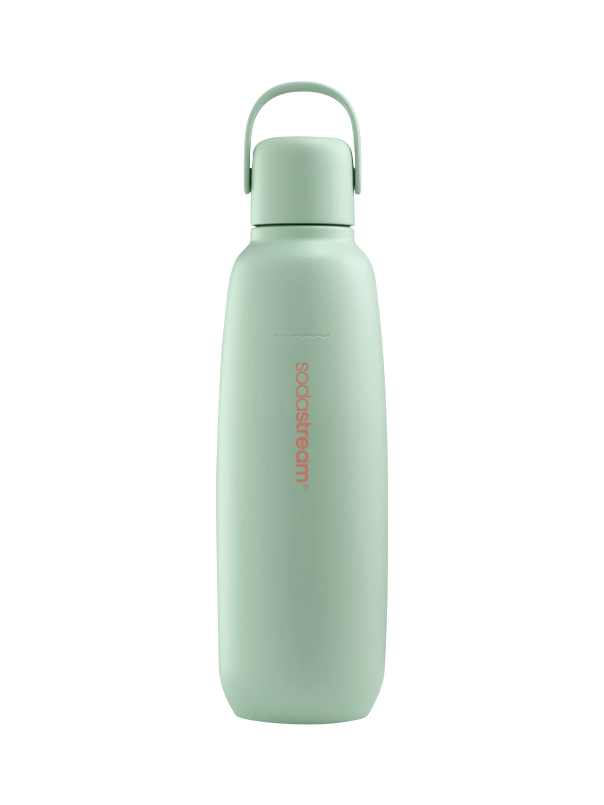 SodaStream stainless steel sparkling drinks bottle 900ml, UK version